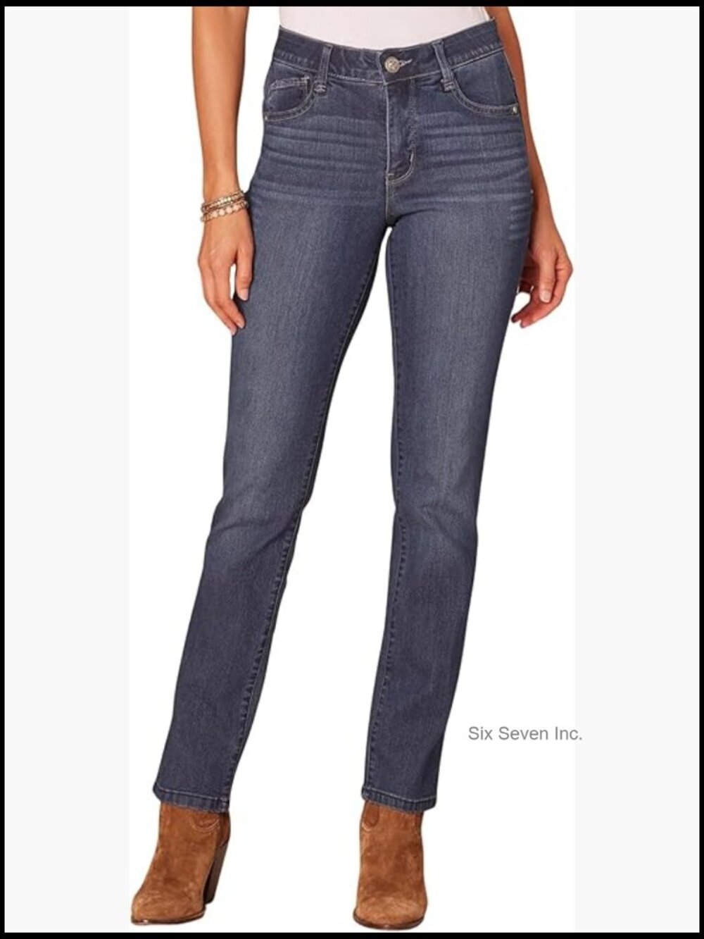 Vintage Skinny Jeans with Ab Solution Technology, 10" Rise, 31" Inseam